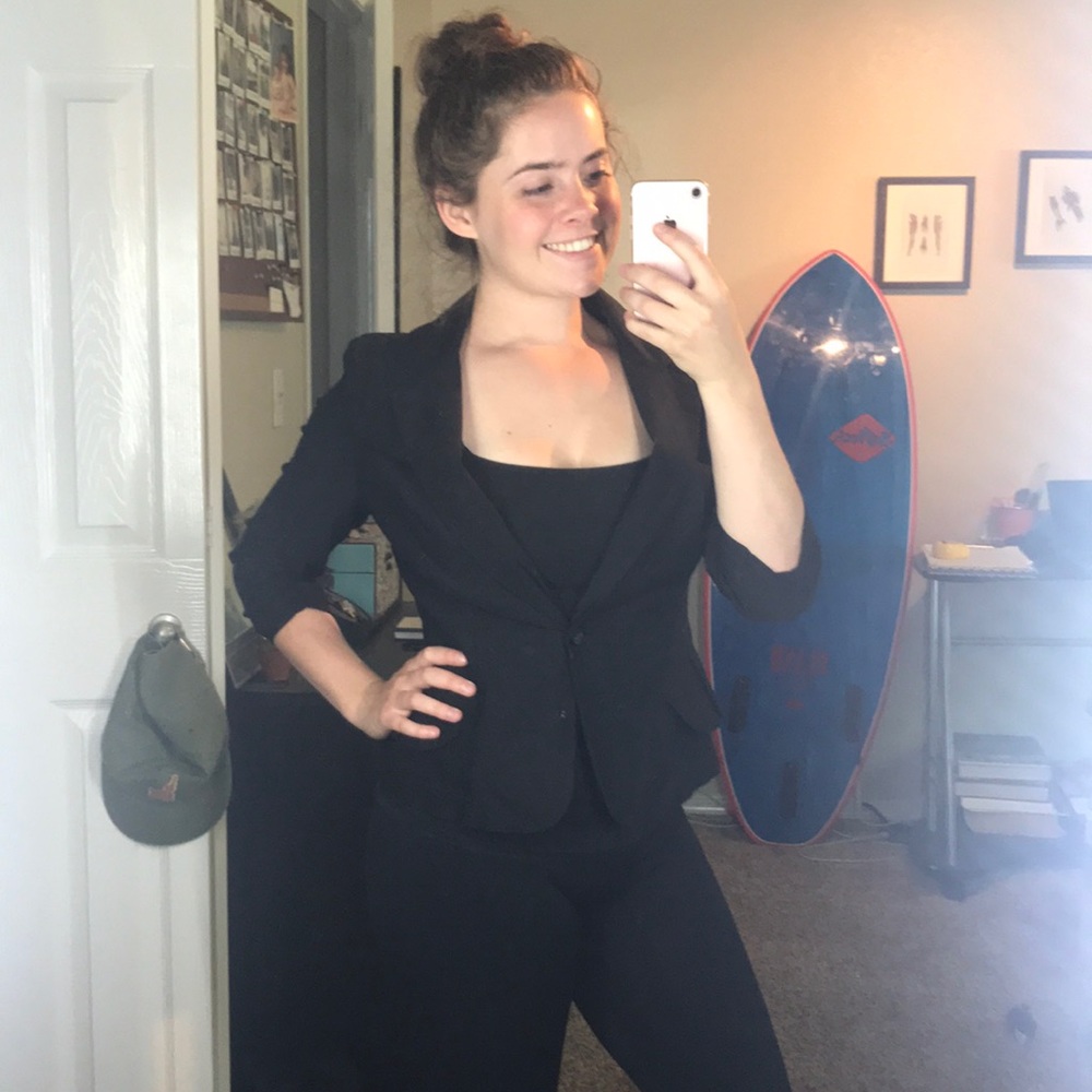 Black blazer